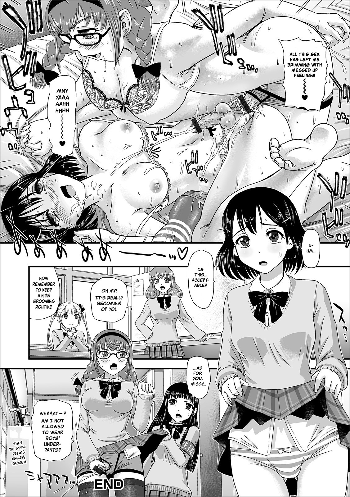 Hentai Manga Comic-Futanari Makeover-Read-16